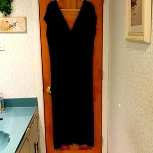 IMAN Maxi Dress Black 2X